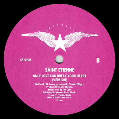 Saint Etienne : Only Love Can Break Your Heart (12", Single)