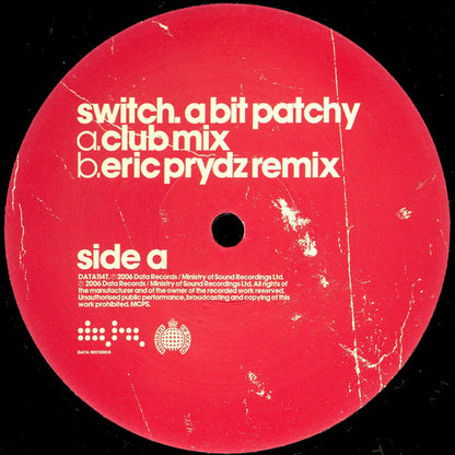 Switch (2) : A Bit Patchy (12", Single)