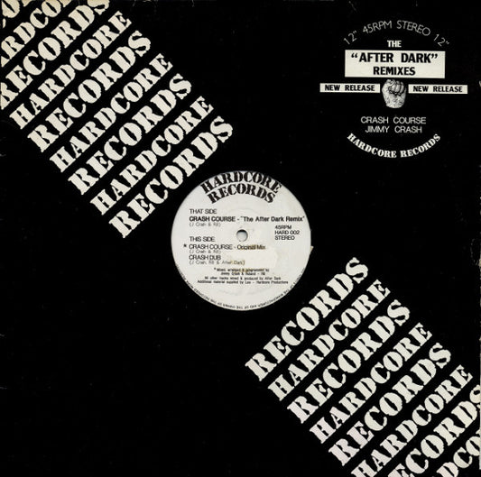 Jimmy Crash : Crash Course Remixes (12")