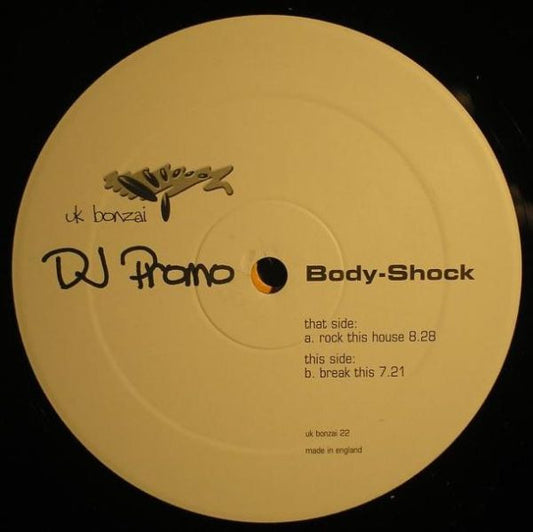 Body-Shock : Rock This House (12", Promo)