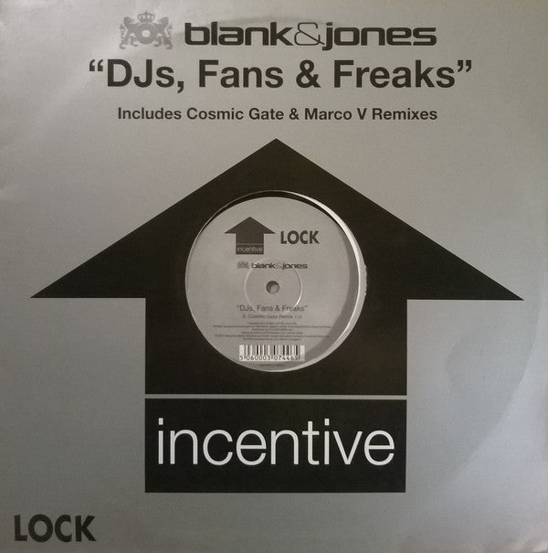 Blank & Jones : DJs, Fans & Freaks (Includes Cosmic Gate & Marco V Remixes) (12")
