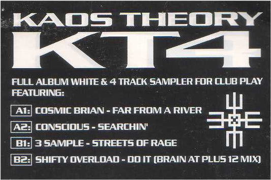 Various : Kaos Theory 4 (LP, Comp, Promo, W/Lbl + 12", Smplr, W/Lbl)