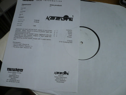 Headroom : Time Product (12", W/Lbl)