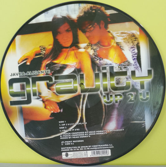 DJ Juanda & DJ Kaspita Presentan Gravity (9) : Up 2 U (12")