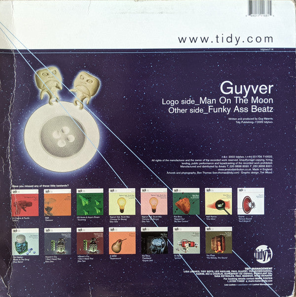 Guyver : Man On The Moon / Funky Ass Beatz (12")