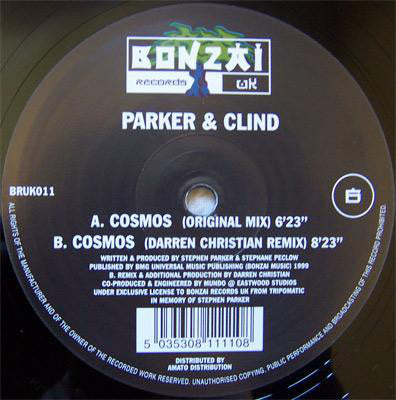 Parker & Clind : Cosmos (12")