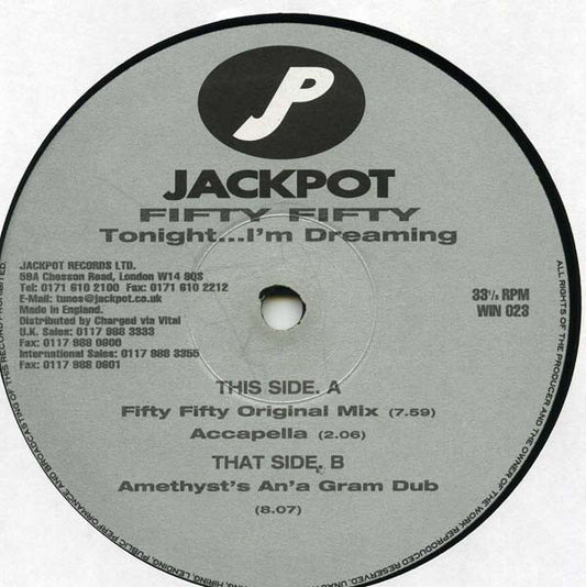 Fifty Fifty : Tonight...I'm Dreaming (12")