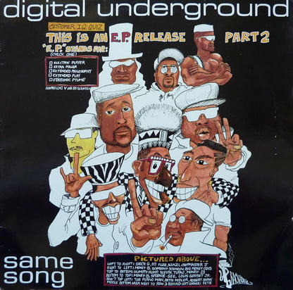 Digital Underground : Same Song (This Is An E.P. Release Part 2) (12", EP)
