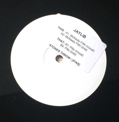 Jaylib : McNasty Filth / Pillz (12", W/Lbl)