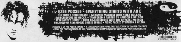 Ezee Possee* : Everything Starts With An E (12")