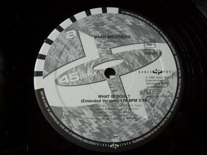 The Bash Brothers : What Is Soul? (12")