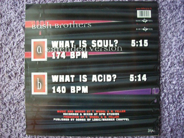 The Bash Brothers : What Is Soul? (12")