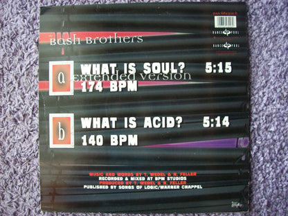 The Bash Brothers : What Is Soul? (12")