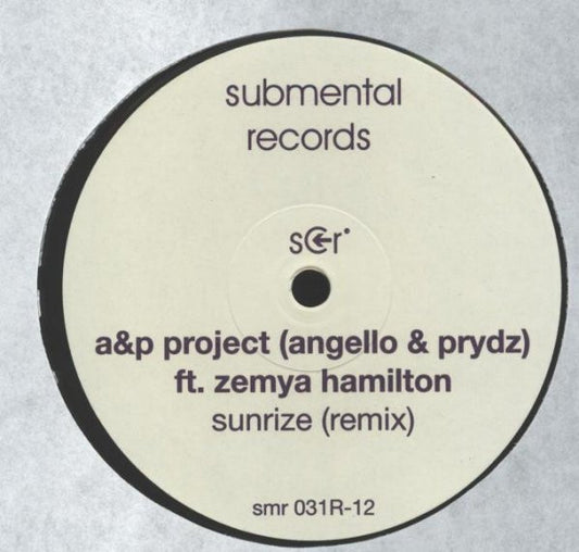 A&P Project : Sunrize (Remix) (12")
