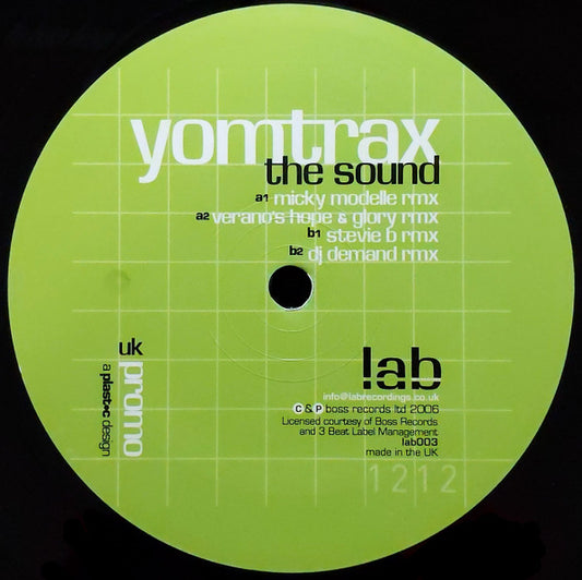 Yomtrax* : The Sound  (12", Promo)
