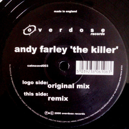 Andy Farley : The Killer (12", Single)