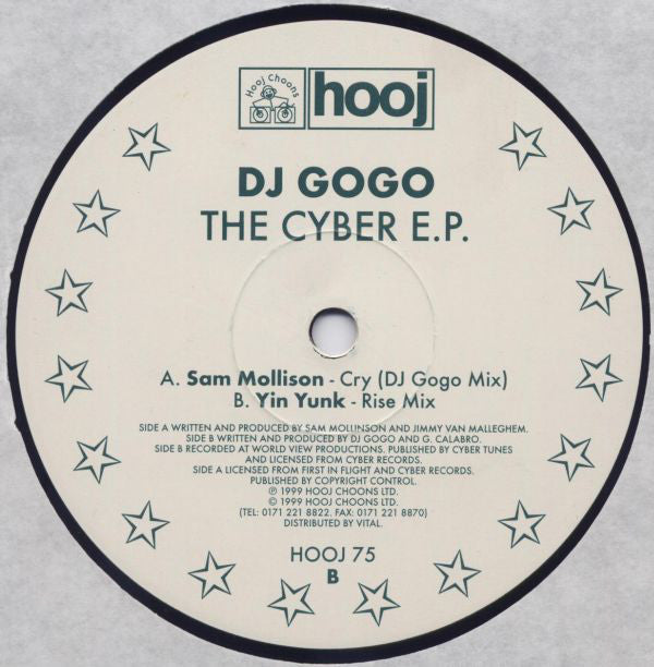 DJ Gogo : The Cyber E.P. (2x12", EP)