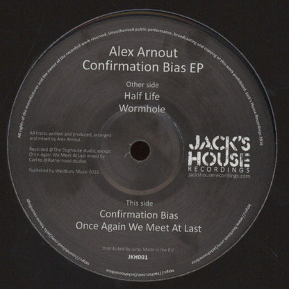 Alex Arnout : Confirmation Bias EP (12", EP)