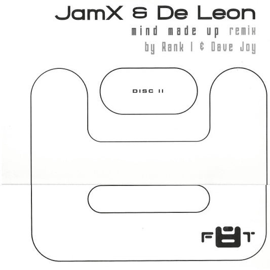 JamX & De Leon : Mind Made Up (Remix) (12", 2/2)