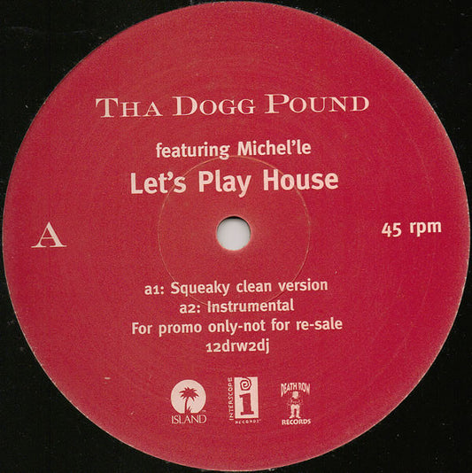Tha Dogg Pound : Let's Play House (12", Promo)