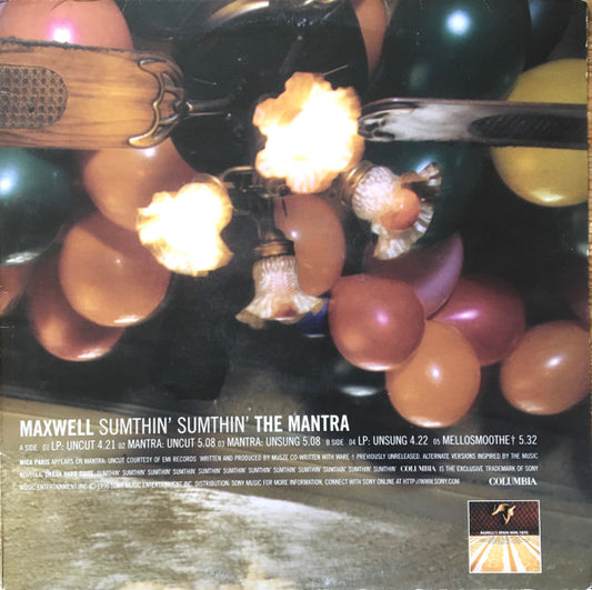Maxwell : Sumthin' Sumthin' The Mantra (12", Single)