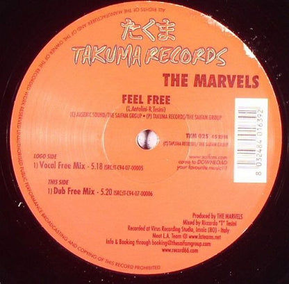 The Marvels (3) : Feel Free (12")