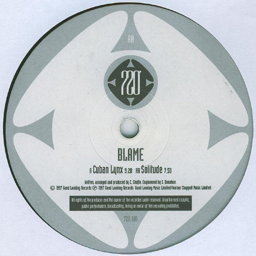 Blame : Cuban Lynx / Solitude (12")