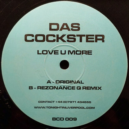 Das Cockster : Love U More (12")