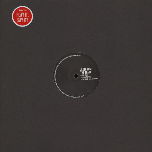 Jesse Rose : The Beast (12")