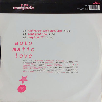 Key Motion : Automatic Love (12")