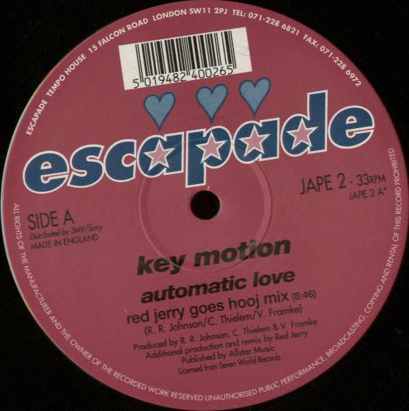 Key Motion : Automatic Love (12")