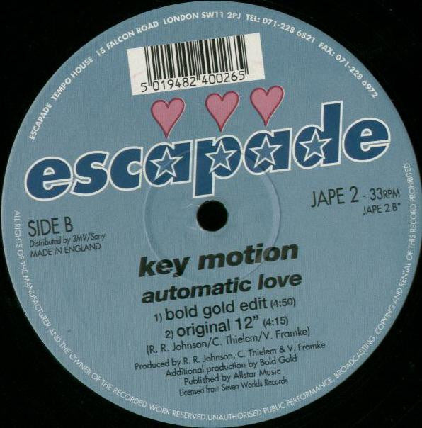 Key Motion : Automatic Love (12")
