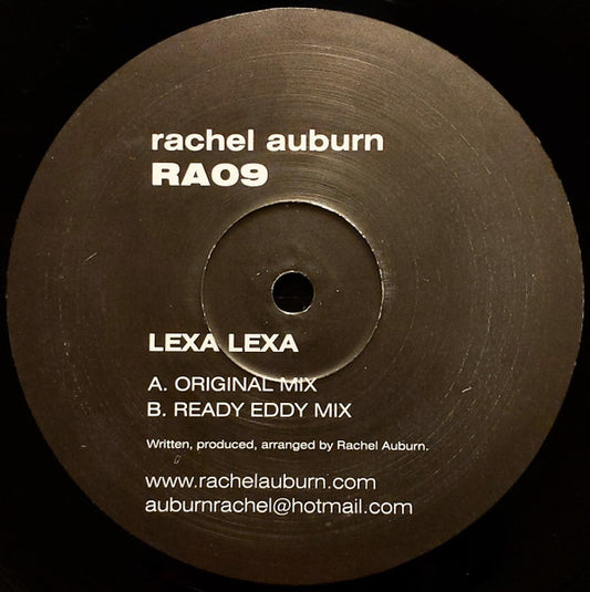 Rachel Auburn : Lexa Lexa (12")