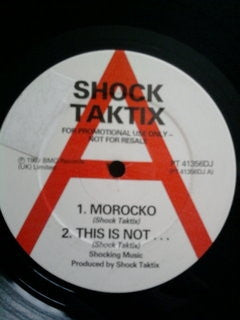 Shock Taktix : Morocko (12", Promo)