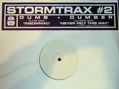Dumb & Dumber : Stormtrax #2 (12", Ltd, Promo, W/Lbl)