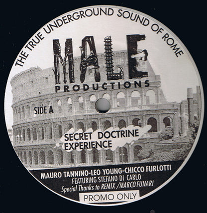 The True Underground Sound Of Rome : Secret Doctrine (12", Promo)