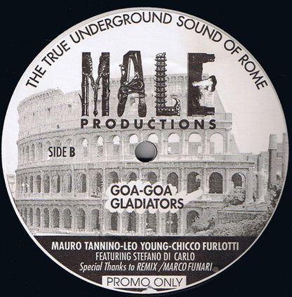 The True Underground Sound Of Rome : Secret Doctrine (12", Promo)