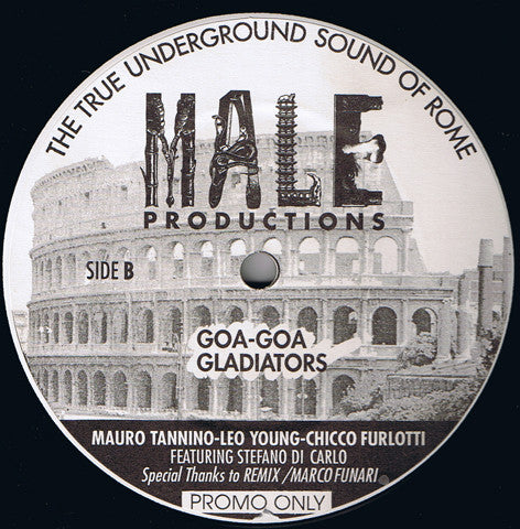 The True Underground Sound Of Rome : Secret Doctrine (12", Promo)