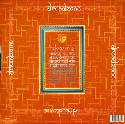 Dreadzone : Life Love & Unity (12", Single, Ltd)