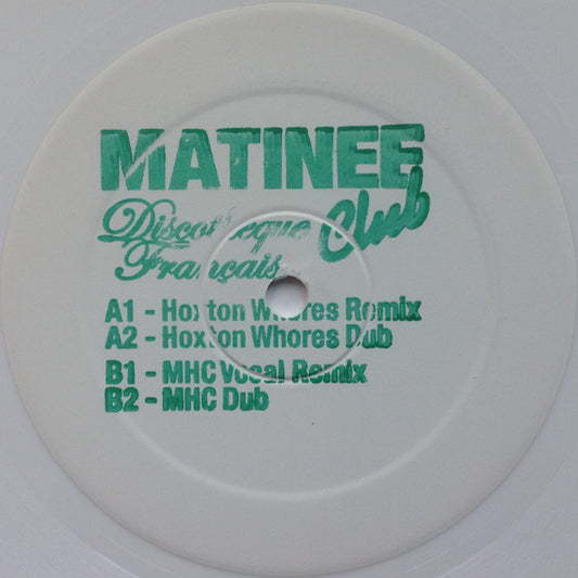 Matinee Club : Discotheque Français (12", W/Lbl, Whi)