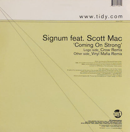 Signum Feat. Scott Mac : Coming On Strong (12", One)
