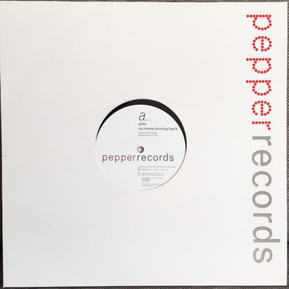 Gitta : No More Turning Back (12", Promo)