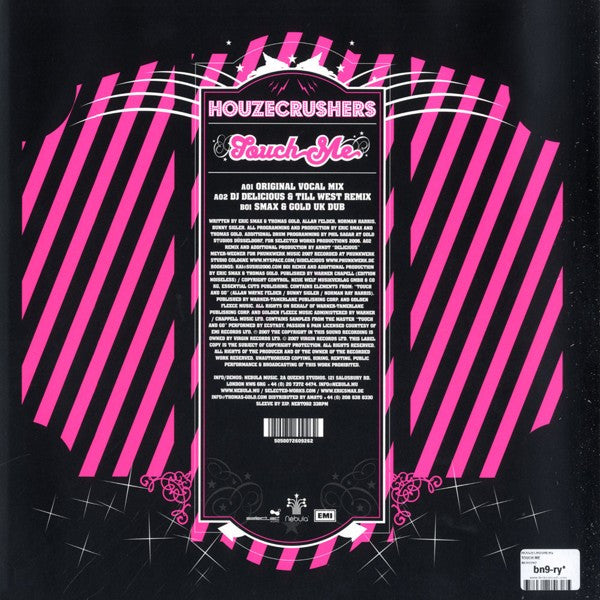 Houzecrushers : Touch Me (12")