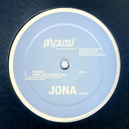 Jona : Evidence E.P. (12", EP)