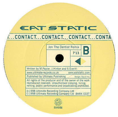 Eat Static : Contact... (12")