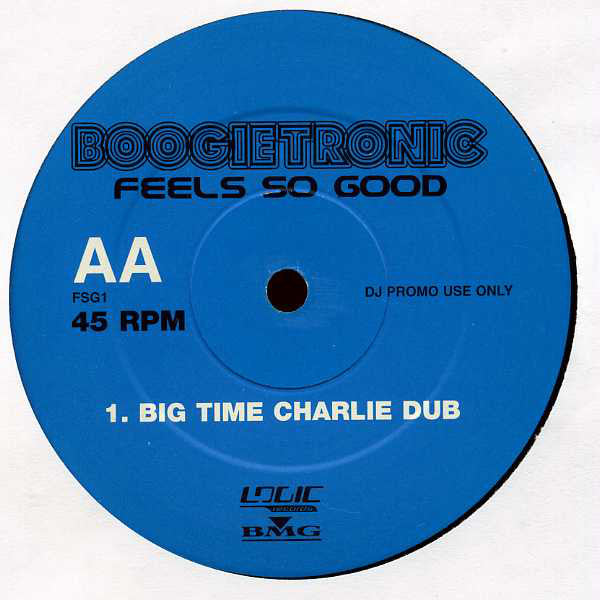 Boogietronic : Feels So Good (2x12", Promo)