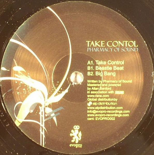 Pharmacy Of Sound : Take Control EP (12", EP)