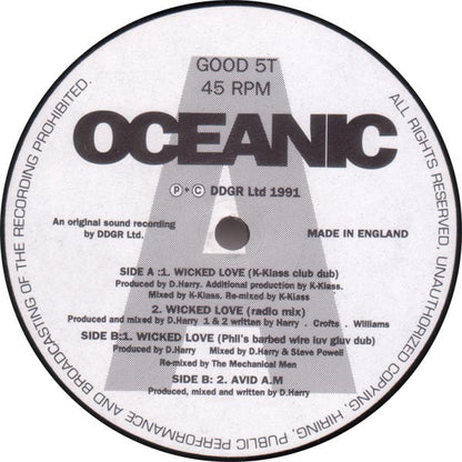 Oceanic : Wicked Love (12")