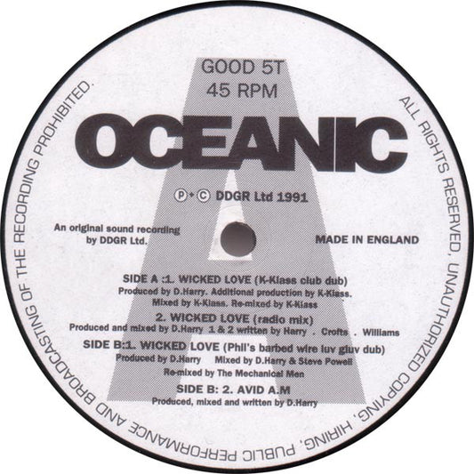 Oceanic : Wicked Love (12")