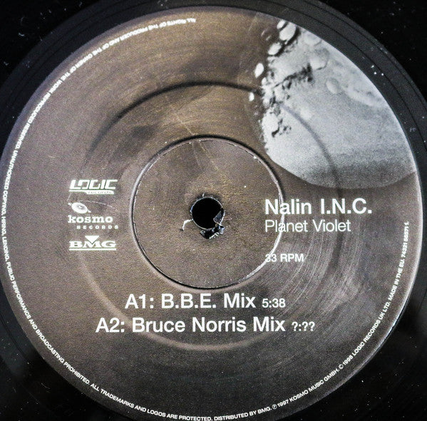 Nalin I.N.C.* : Planet Violet (12")